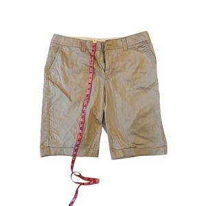 Sonoma Life Style Original Bermuda‎ Shorts Khaki Beige Women's Size 14